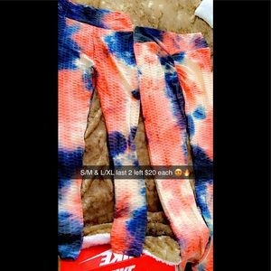 Scrunched multicolored Leggings